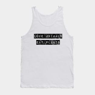 Love Animals Eat Plants Tank Top